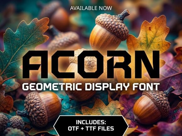 Acorn: The Typeface That Commands Attention