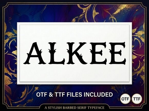 Alkee: A Bold Typeface for Making a Statement