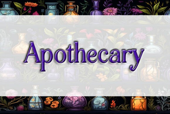 Apothecary: A Typeface with Old-World Charm and Modern Edge