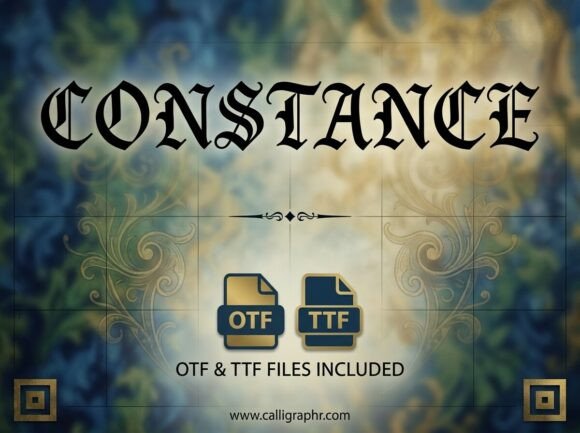 Constance: A Typeface That Commands the Room