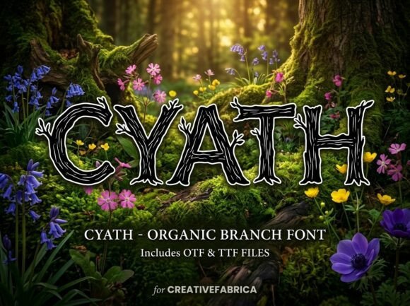 Cyath: Rooting Your Visual Identity in Nature's Wild Soul