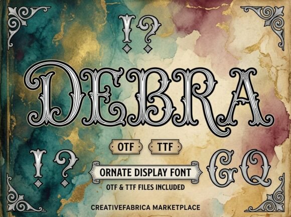Debra: A Bold Typeface for Designs That Demand Attention
