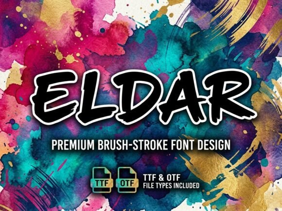 Eldar: The All-Caps Typeface for Unforgettable First Impressions