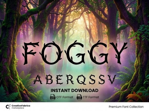 Foggy: A Font That Commands Attention in Every Design