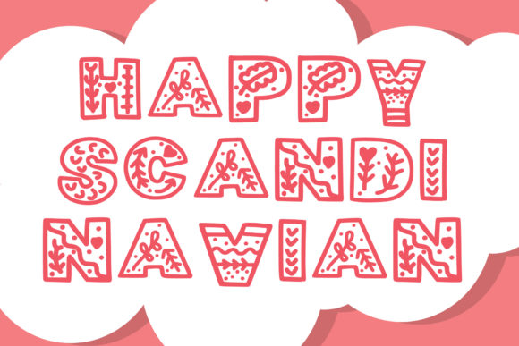 Happy Scandinavian: A Font That Brings Instant Joy to Your Designs