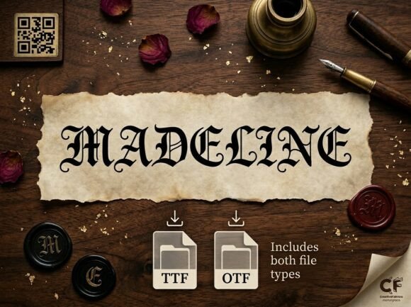 Madeline: The Decorative Typeface That Commands Attention