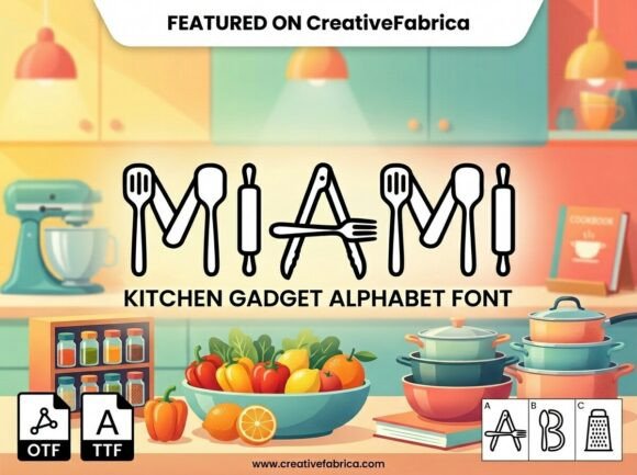 Miami: A Typeface That Captures Bold, Artistic Energy