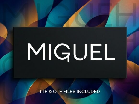 Miguel: A Typeface with Unmistakable Visual Character