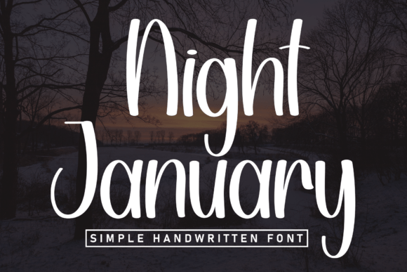 Night January: A Font That Feels Like a Warm Hug