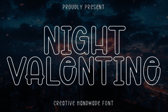 Night Valentine: A Typeface with a Warm, Handwritten Heart