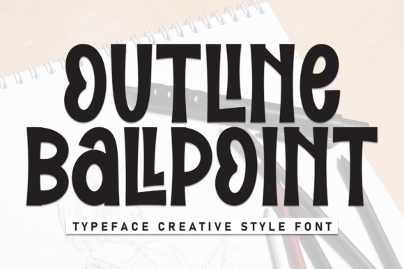 Outline Ballpoint: A Handwritten Font That Brings Whimsy to Your Work