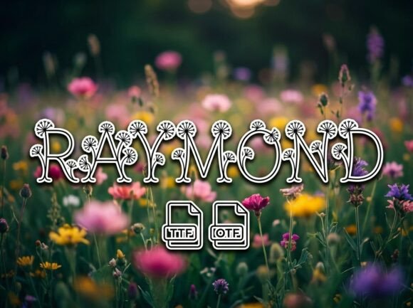 Raymond: A Bold Display Typeface for Impactful Design