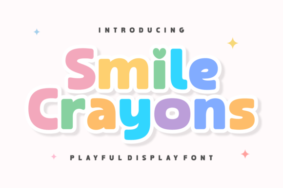 Smile Crayons: A Font That Feels Like a Friendly Wave